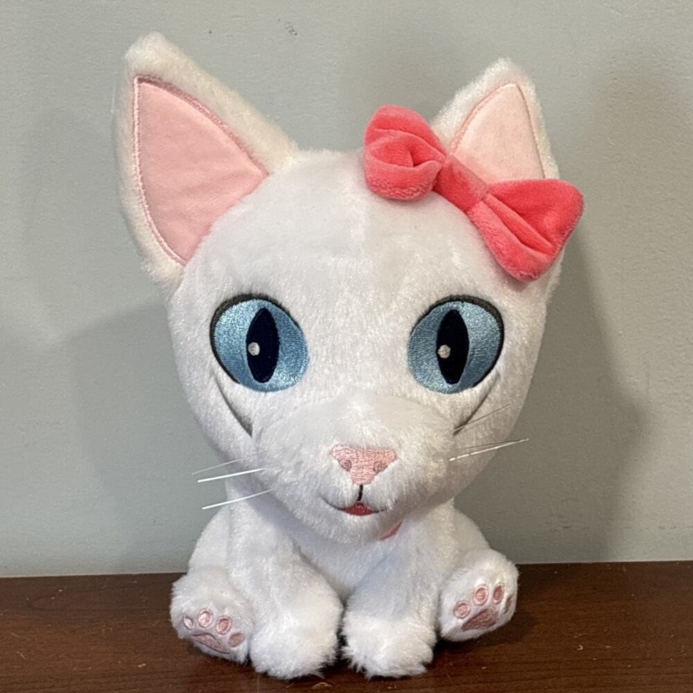 Makeship Plush Sophie Cat By Pixel And Sophie LE 1 Of 564 White Cat Bow Plushie